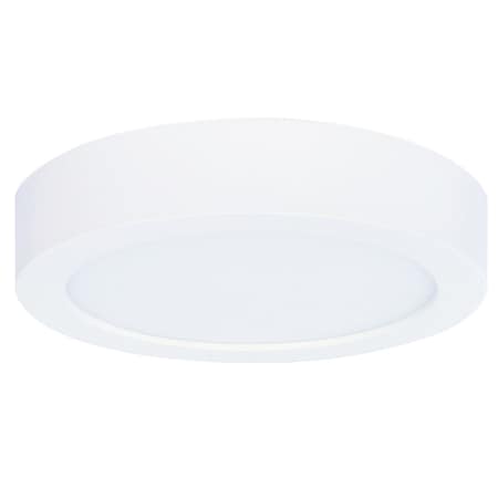 Bulbrite Single LED 5.5" Round Flush Mount Fixture, 40W Equivalent, 4000K/Cool White, White Finish 773130